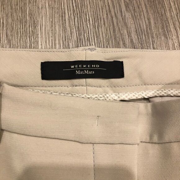 WEEKEND MAX MARA Slim Cigarette FITW113 Stretch Trousers Size 8 - Picture 6 of 13